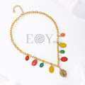 Collar con charms vírgenes