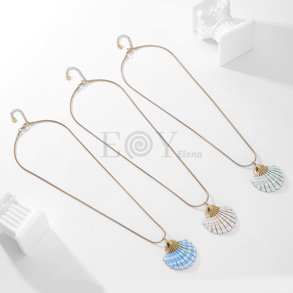 Collar concha colores