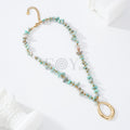 Collar piedras y aro central