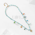 Collar piedras con charms variados