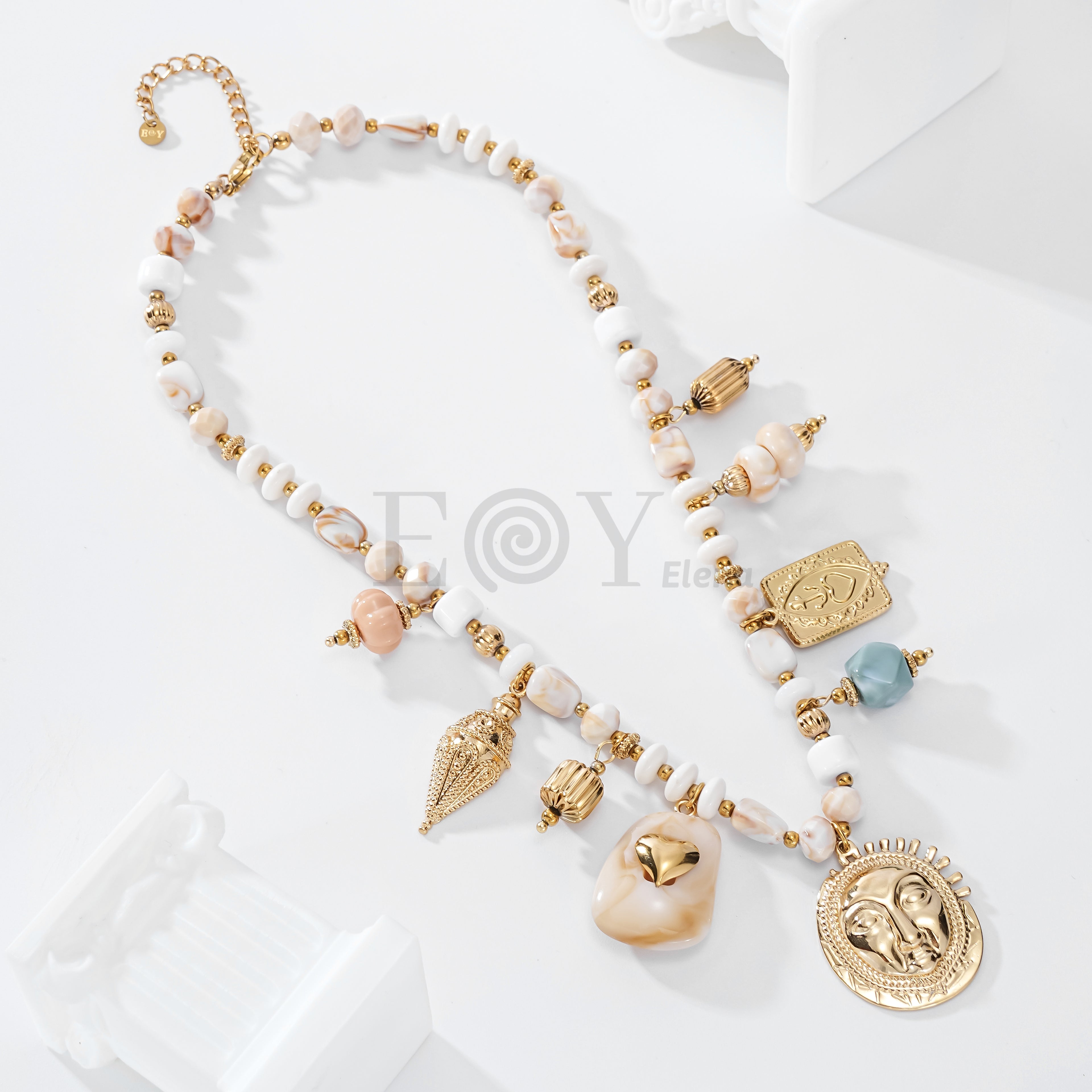 Collar sol y charms