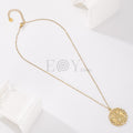 Collar chapa grande virgen