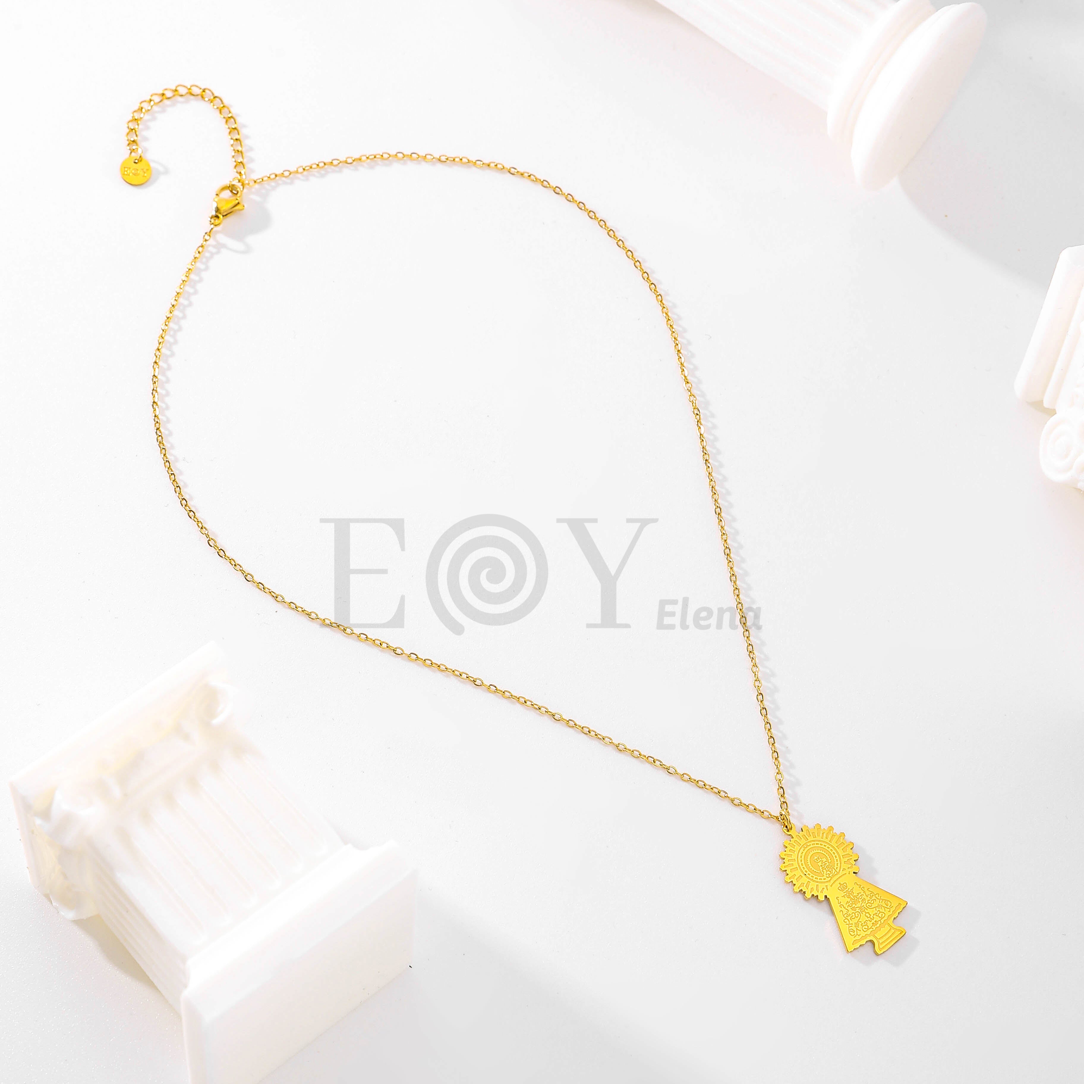 Collar Virgen de Covadonga