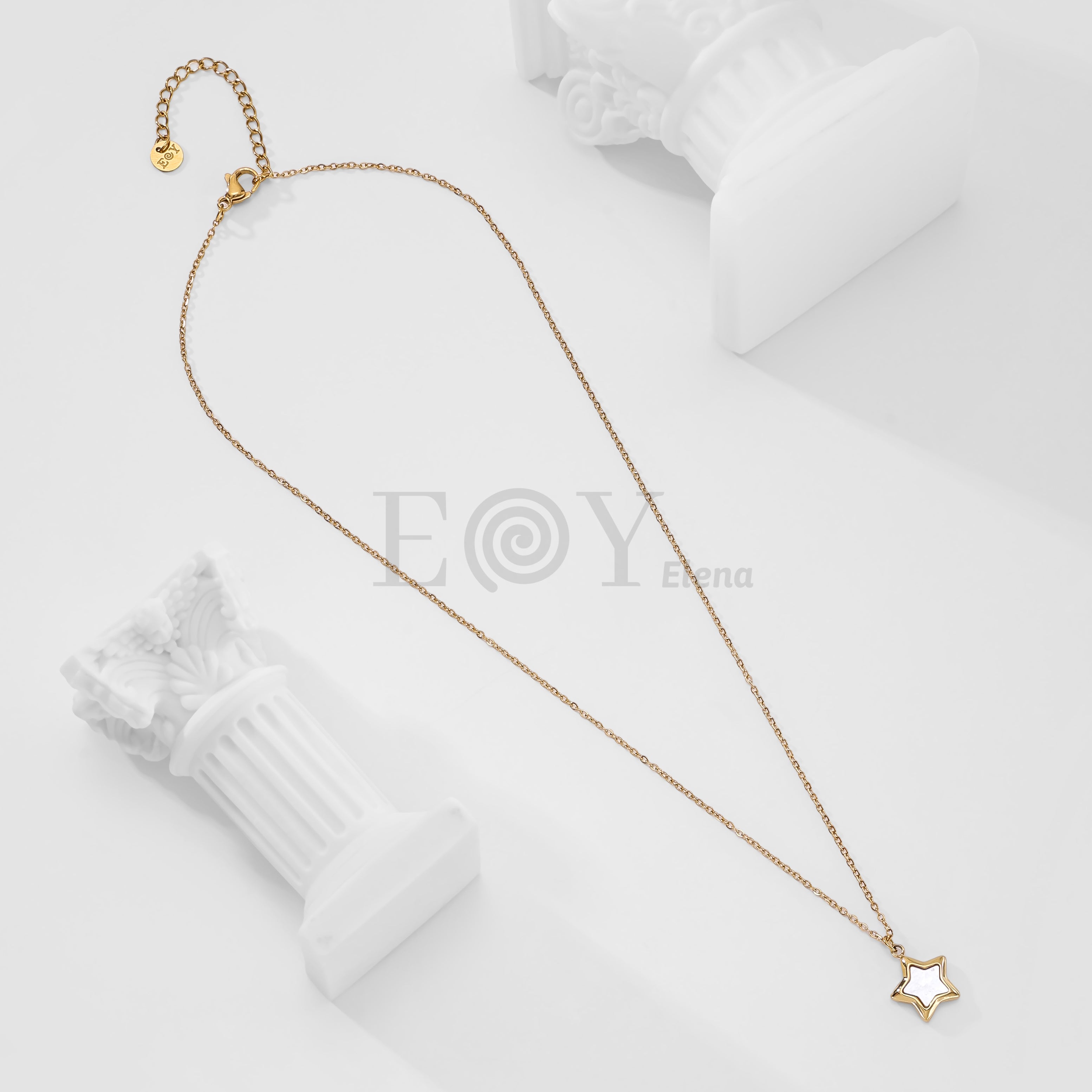 Collar estrella nacar