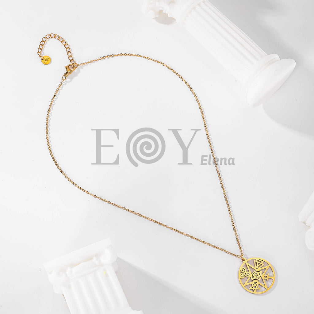 Collar Mandala Geométrico