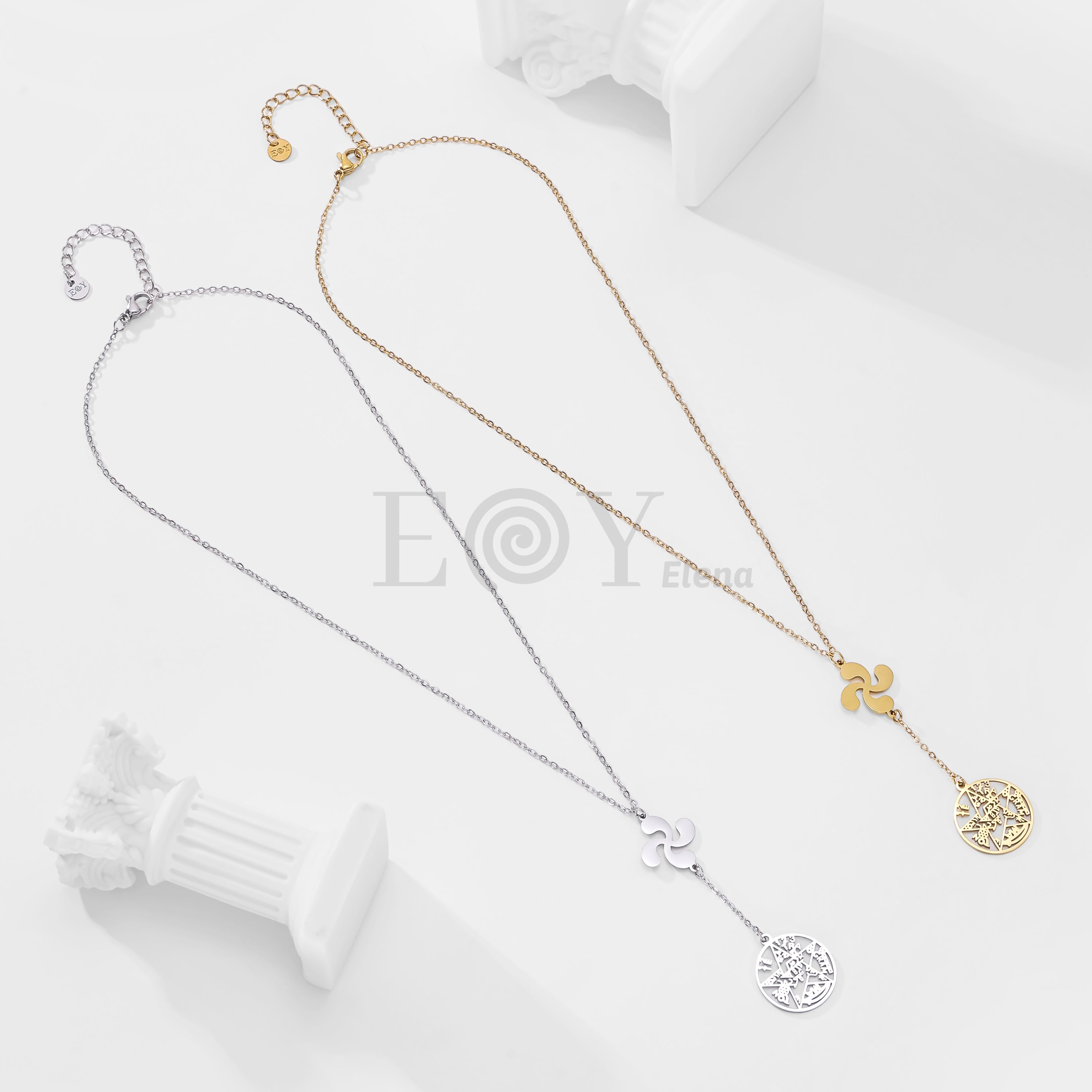 Collar doble protección aspa y estrella