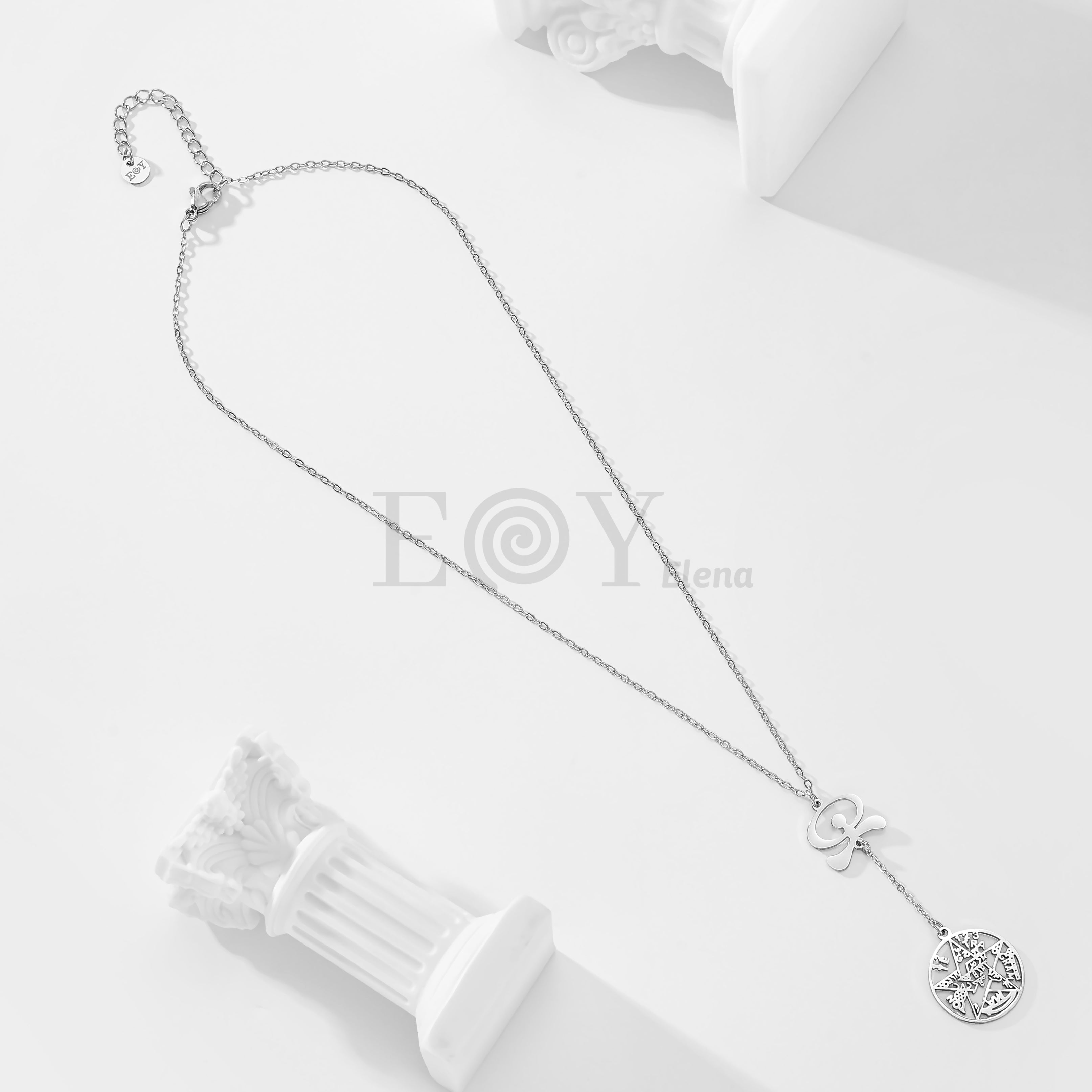 Collar doble protección Indalo y estrella