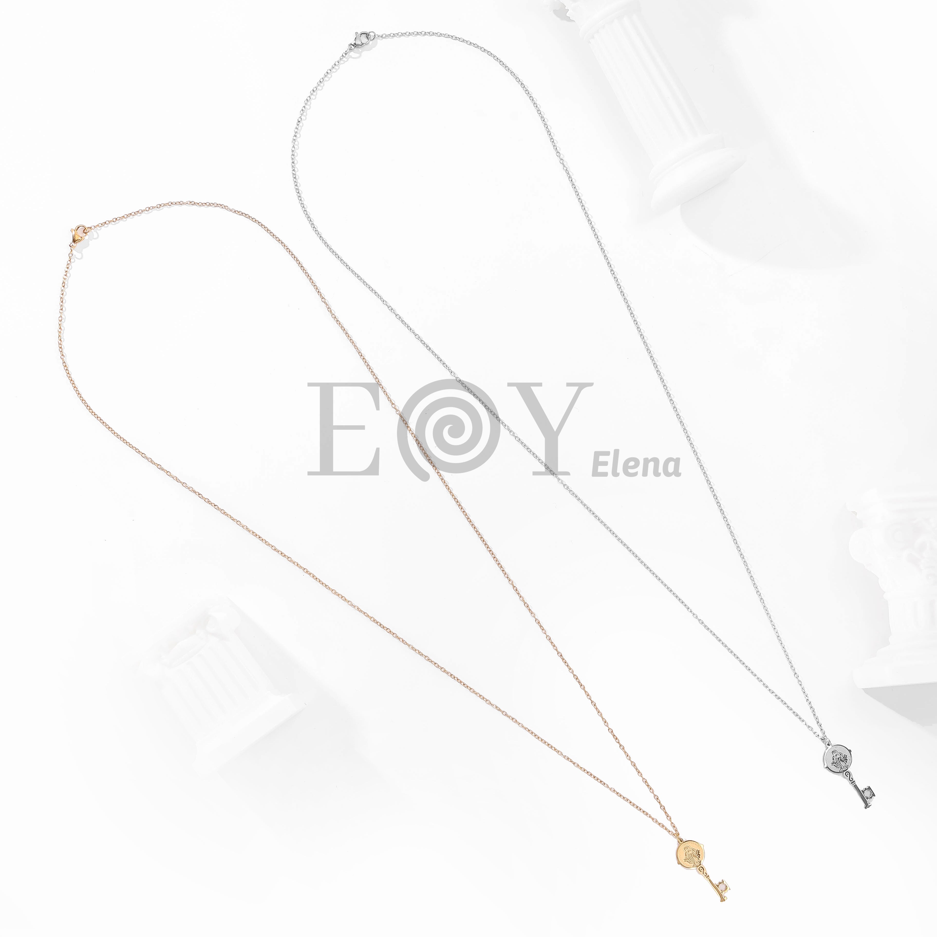 Collar llave Vírgen de la Milagrossa
