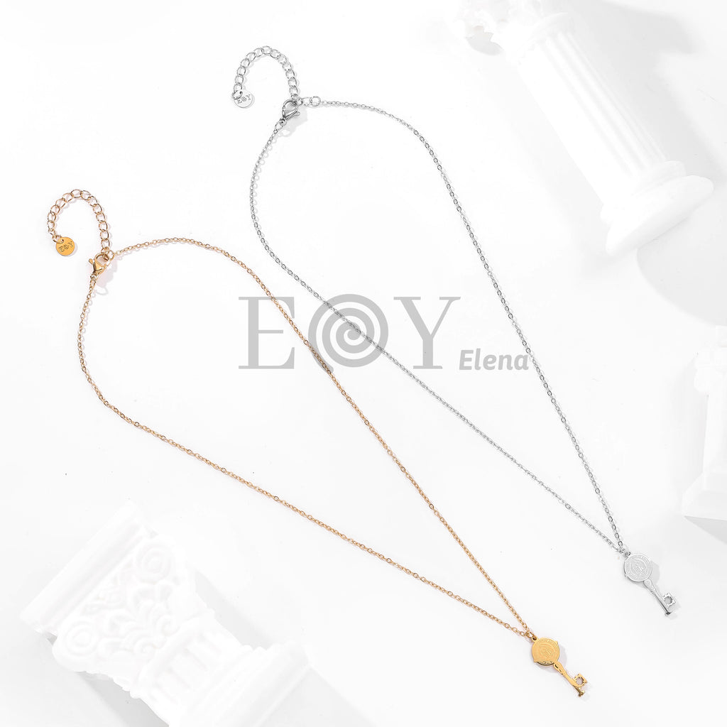 Collar llave con Vírgen de Guadalupe