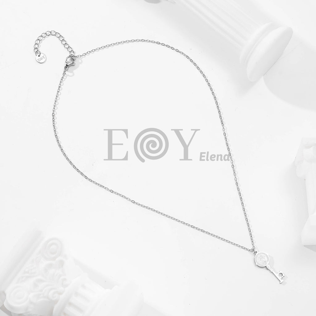 Collar llave Vírgen de la Milagrosa