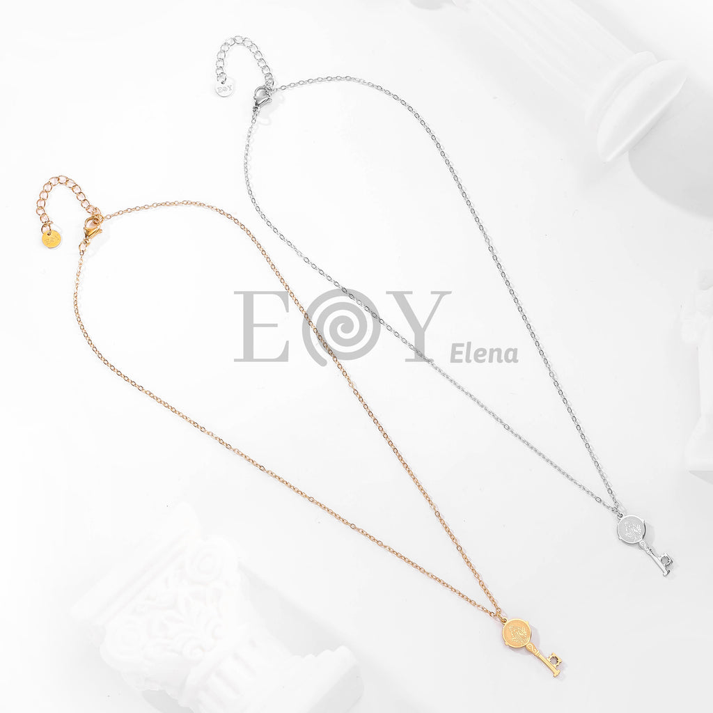 Collar llave Vírgen de la Milagrosa