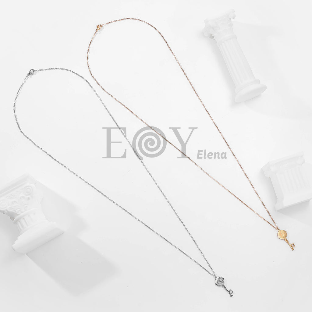 Collar llave con Vírgen de Guadalupe