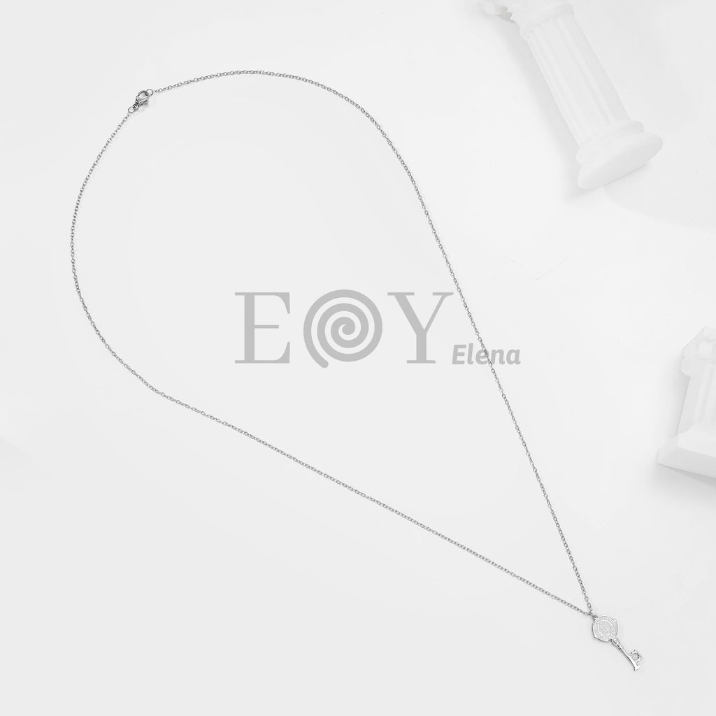 Collar llave con Vírgen de Guadalupe