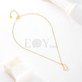 Collar con corazón abierto