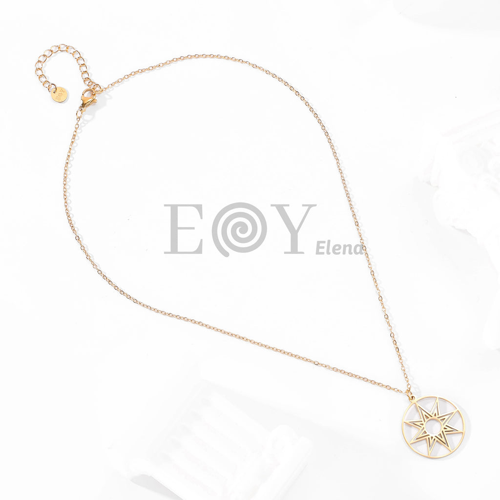 Collar estrella sol