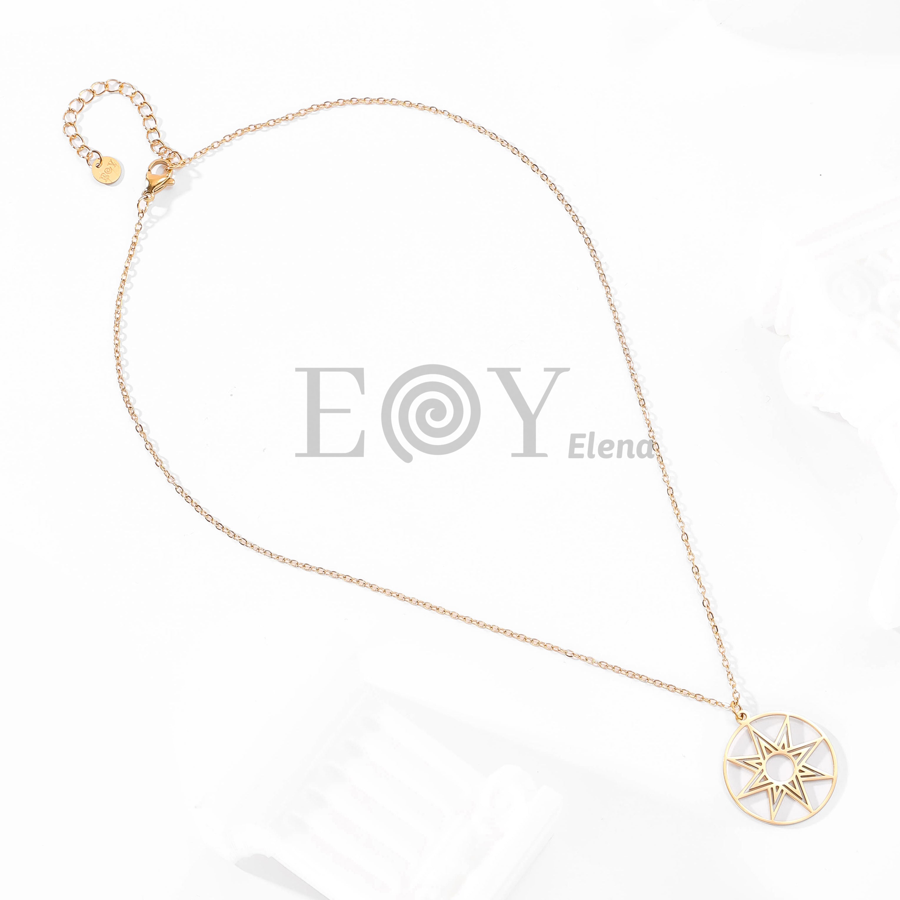 Collar estrella sol