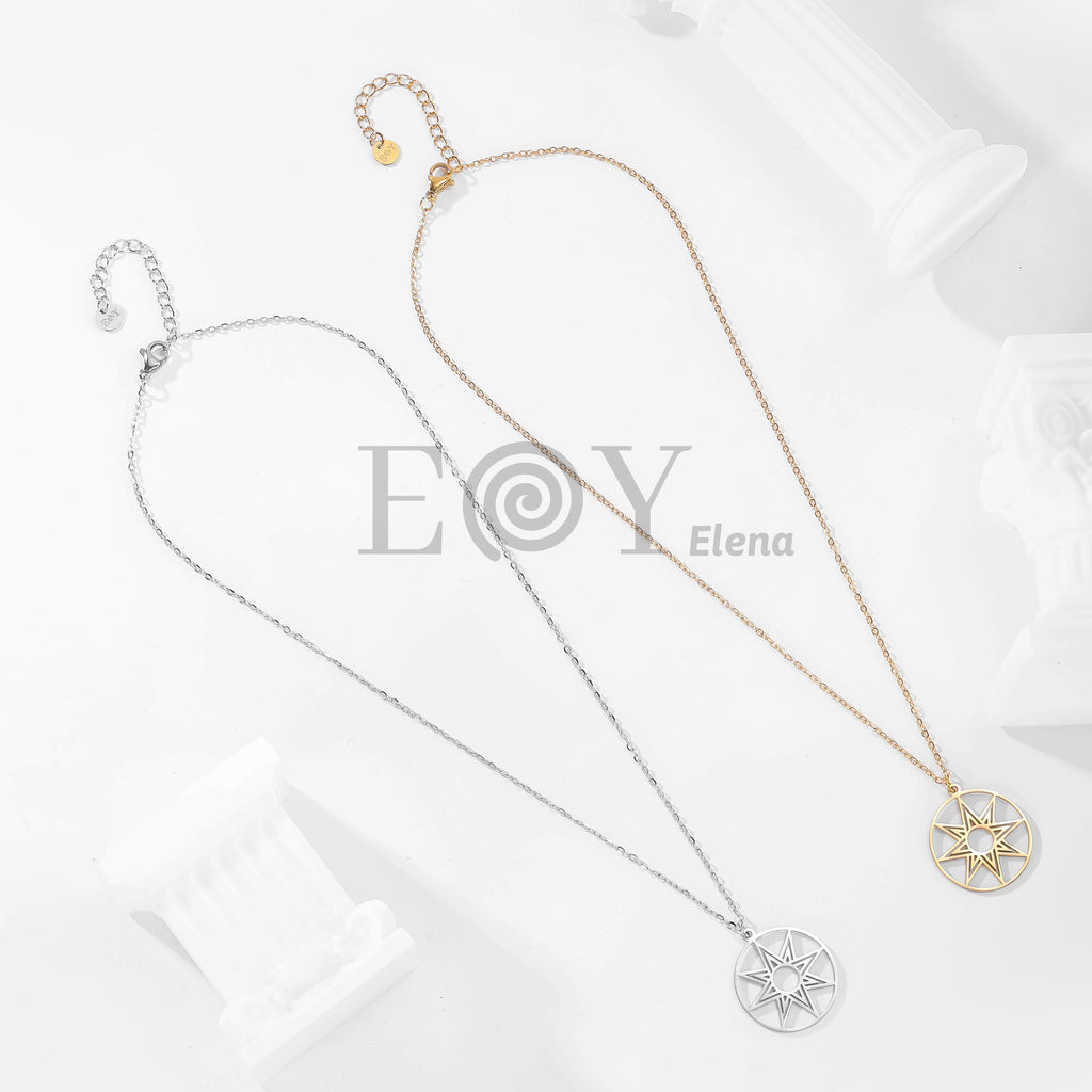 Collar estrella sol