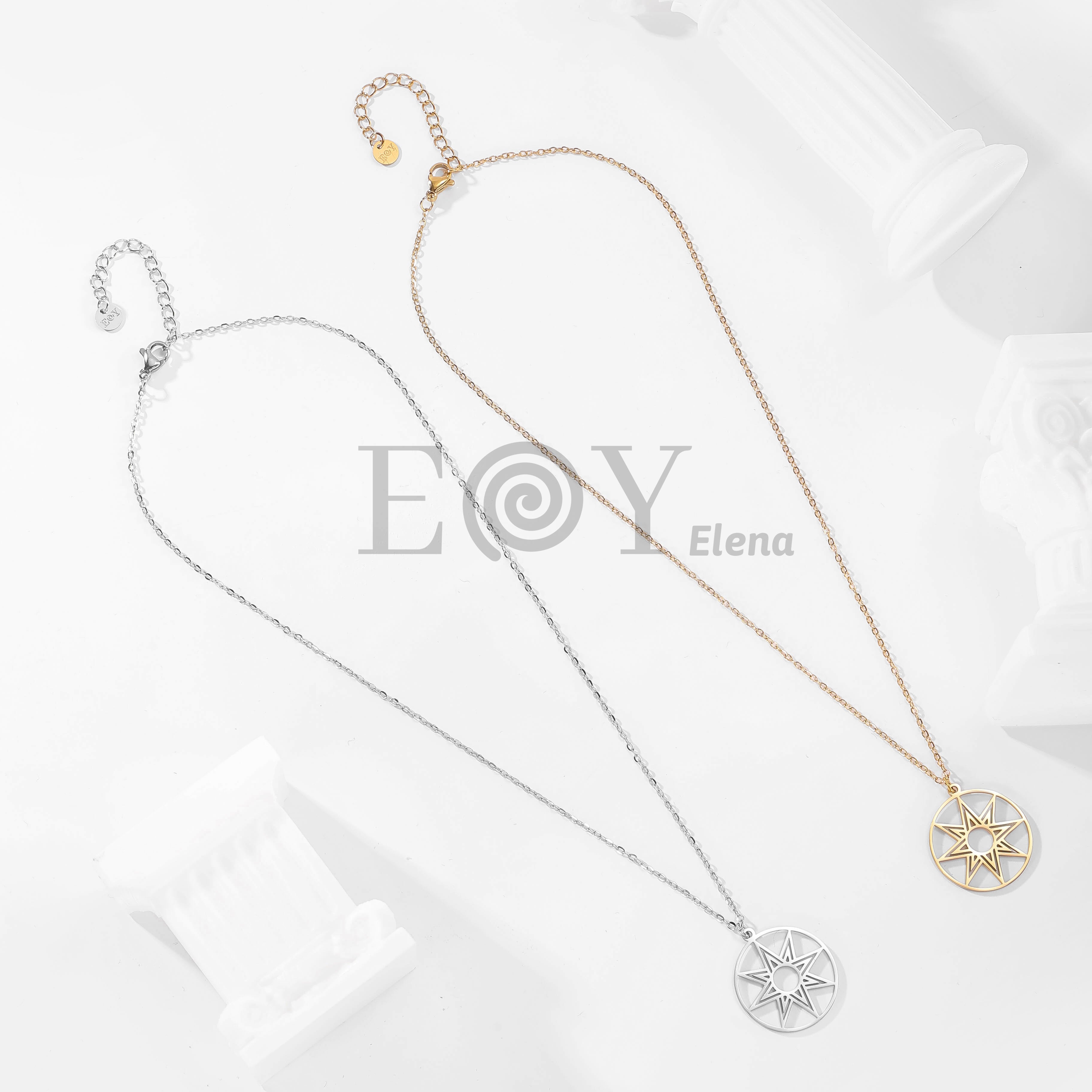 Collar estrella sol