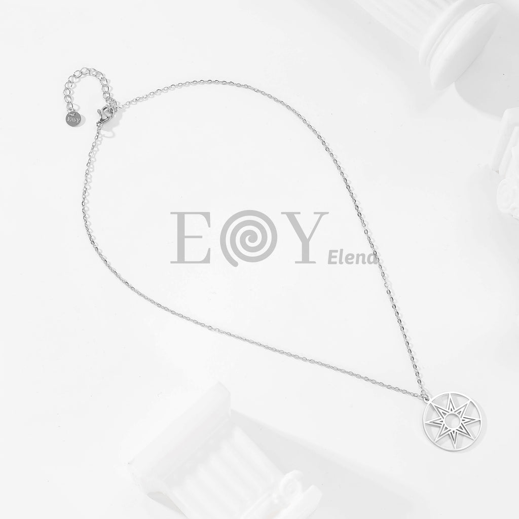 Collar estrella sol