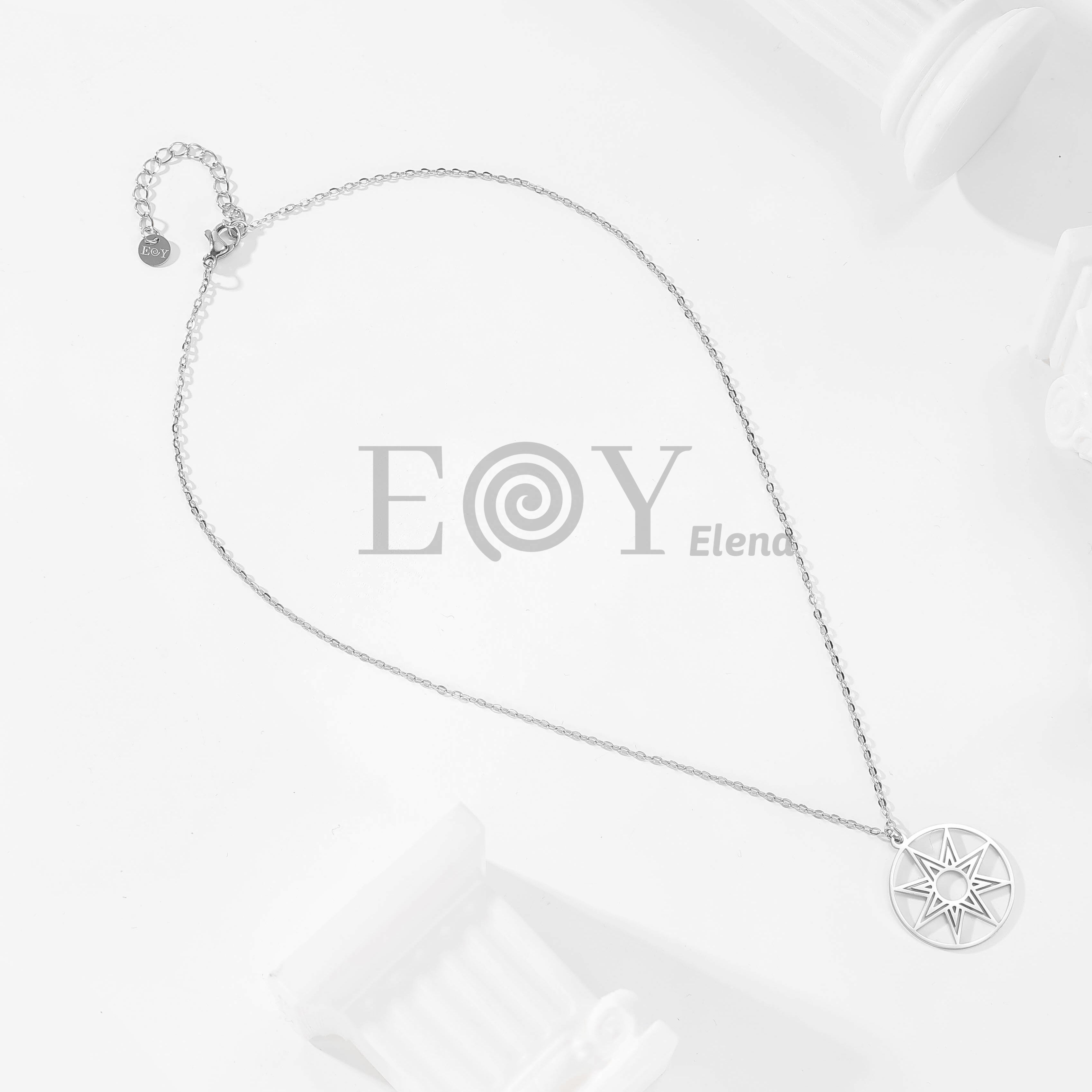 Collar estrella sol