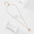 Collar chapa con nacar