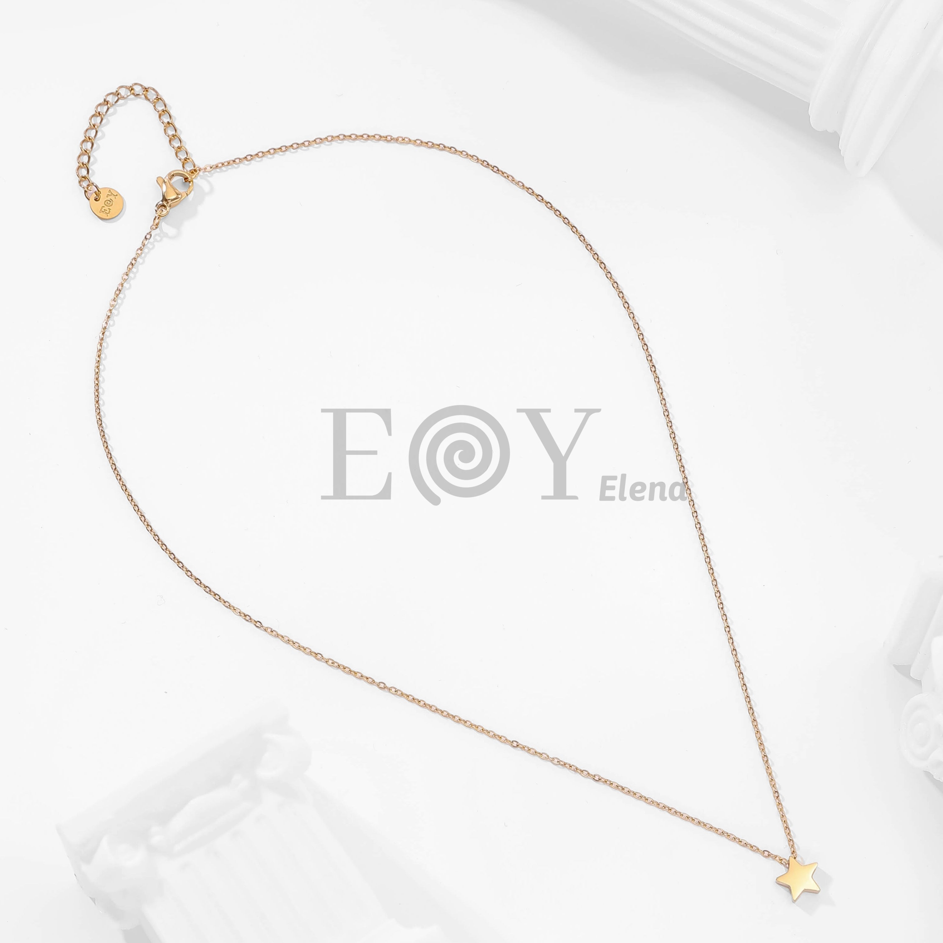 Collar con colgante de estrella