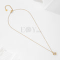Collar cangrejo con piedra
