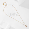 Collar flor circonitas