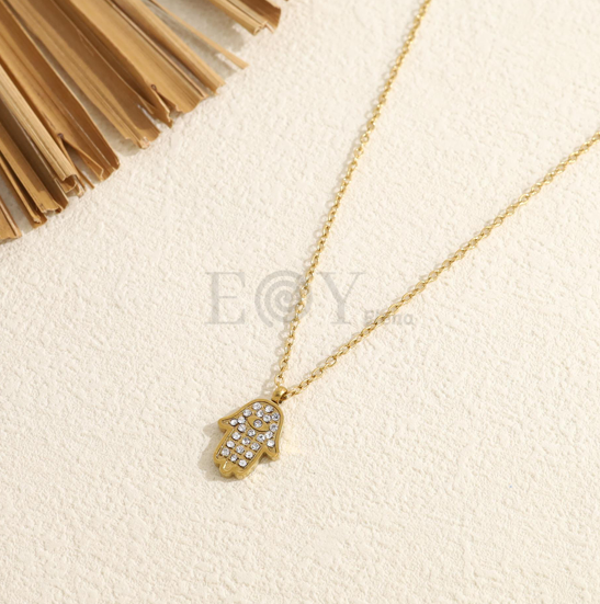 Collar mano de Fátima