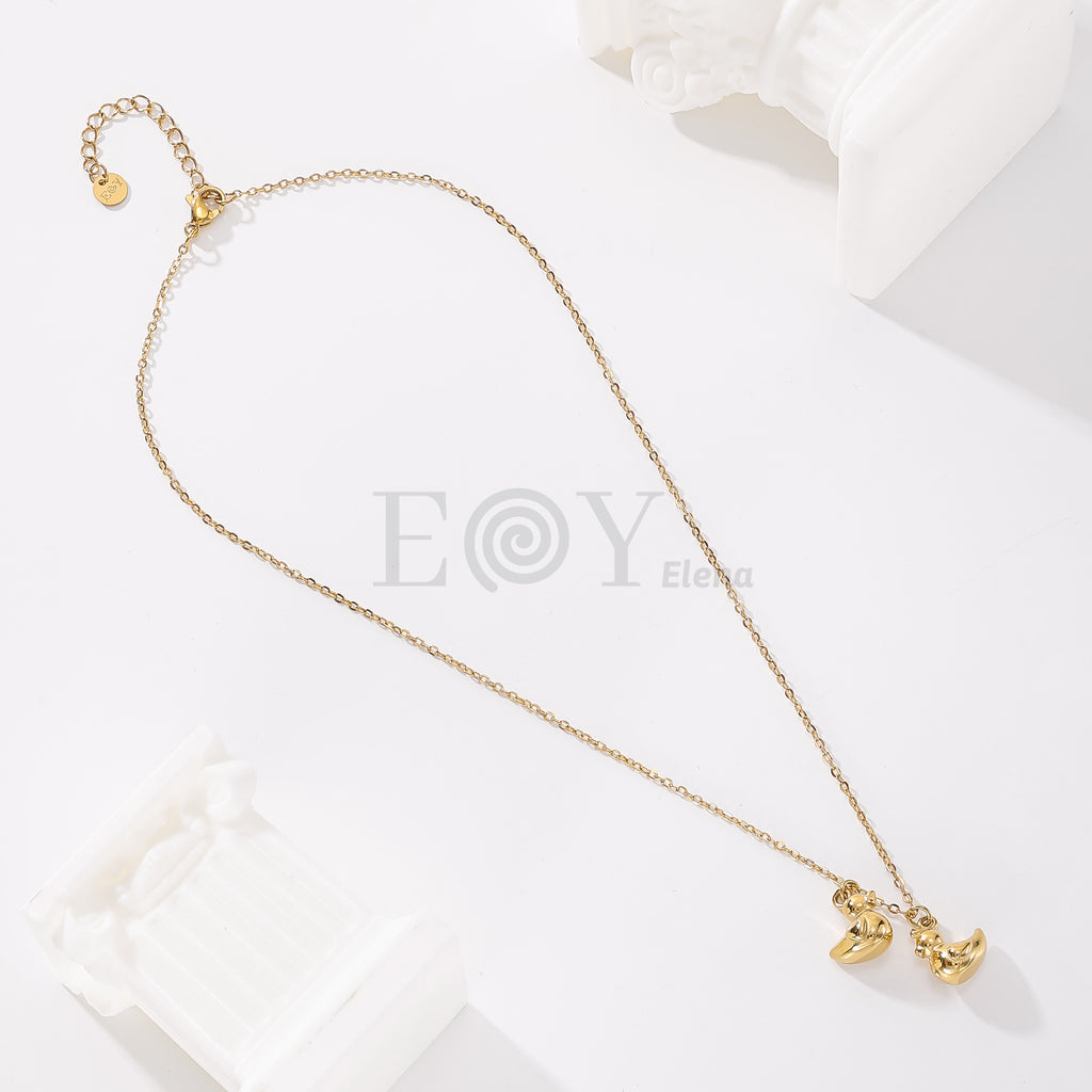 Collar de dos patos
