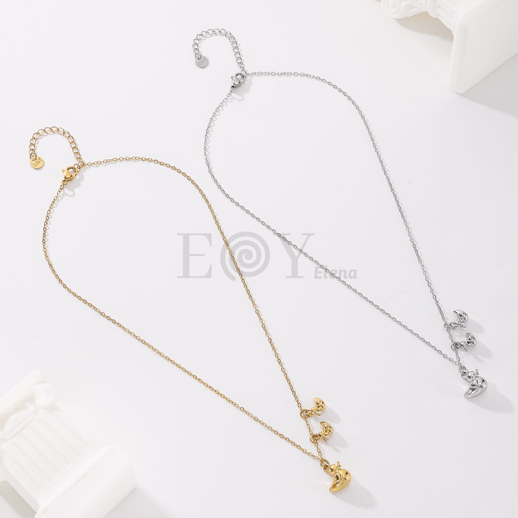 Collar de tres patos