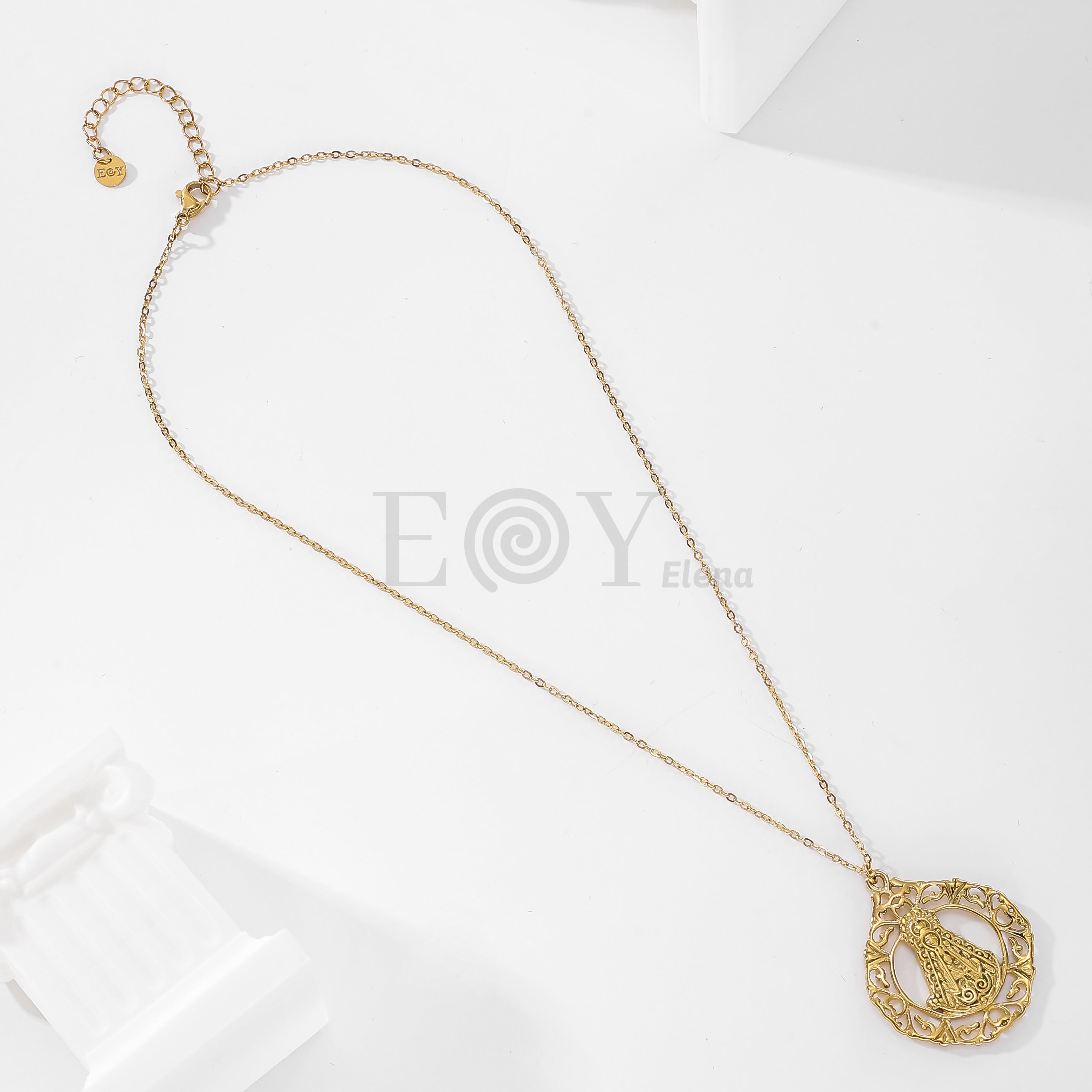 Collar virgen grande