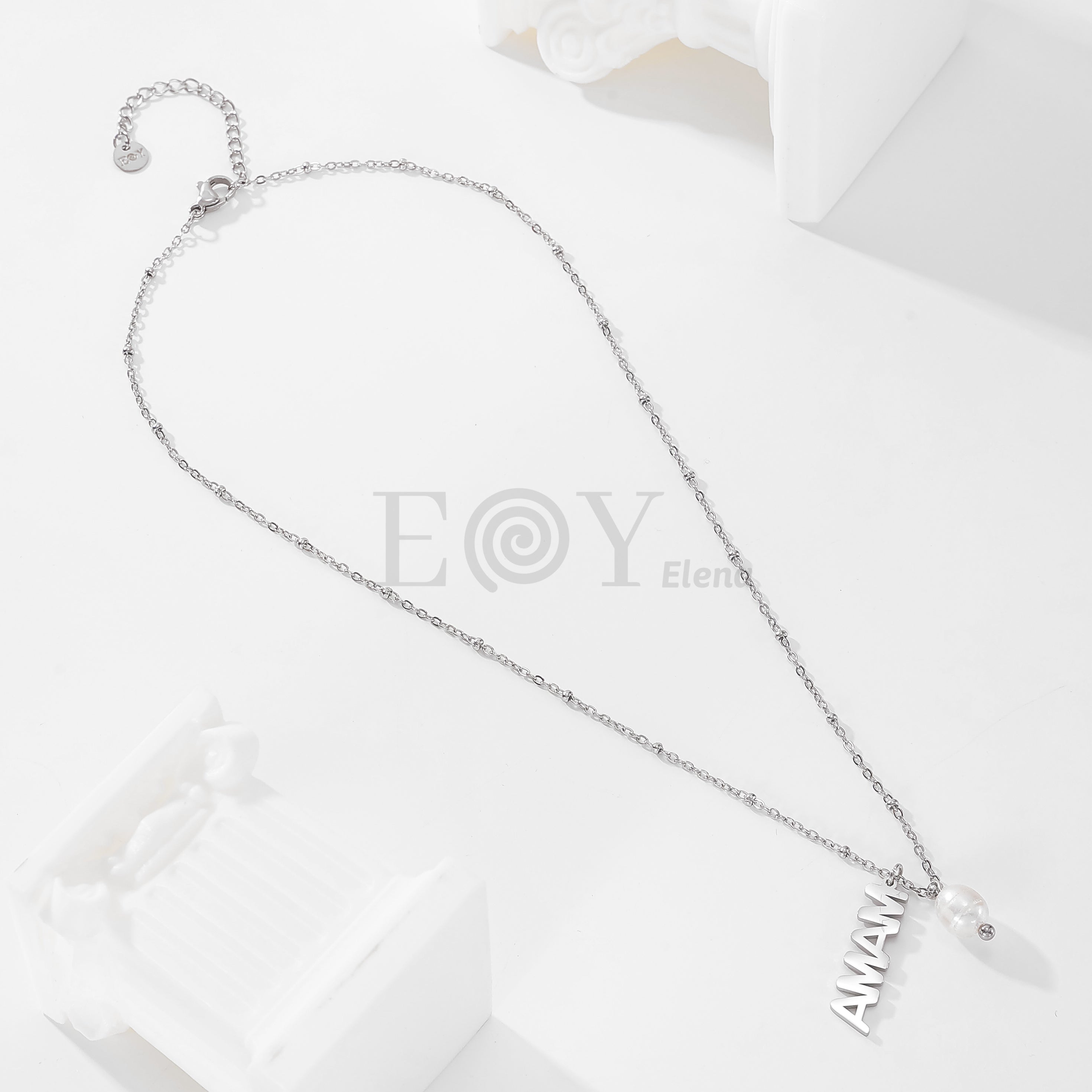 Collar mama con perla