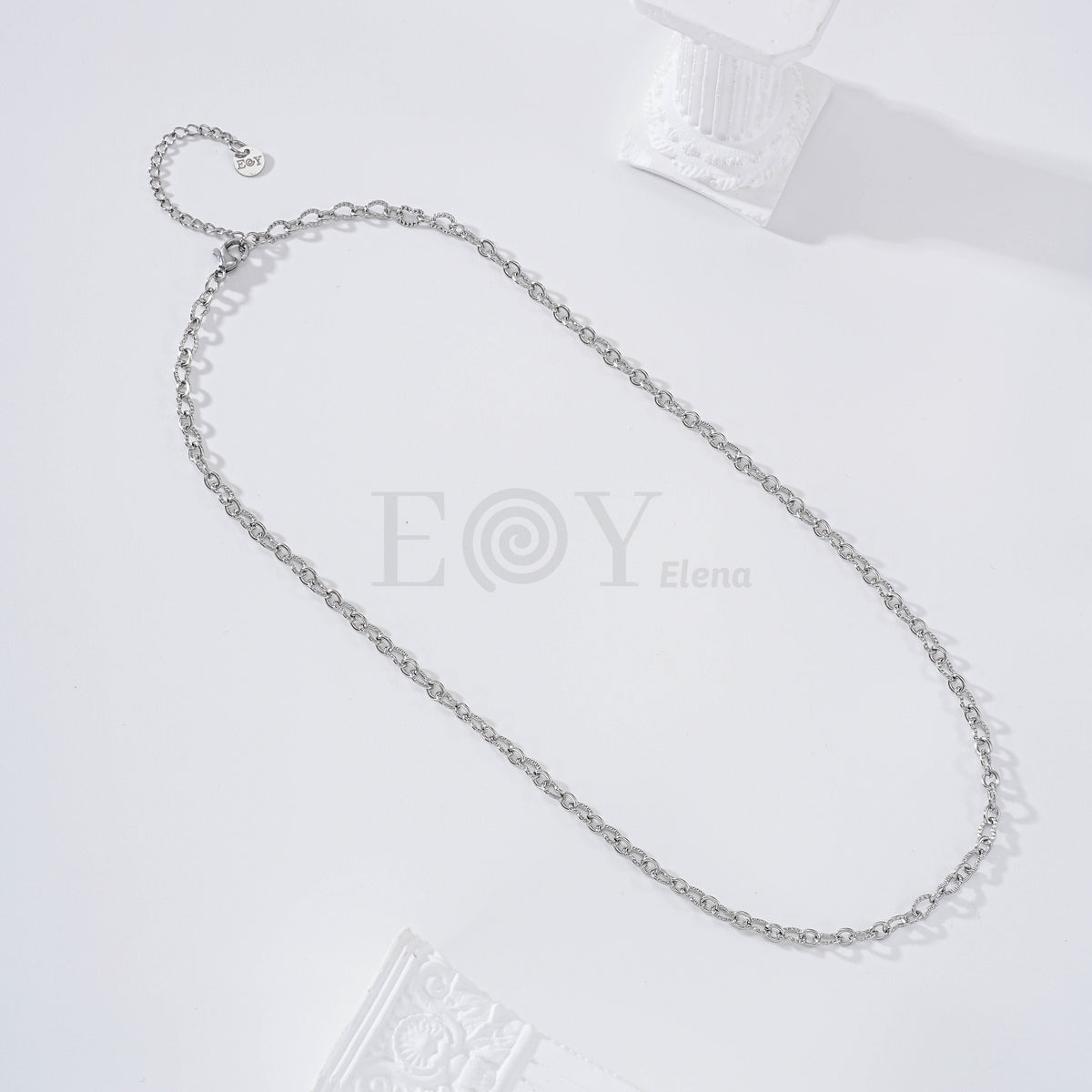 Collar cadena acero