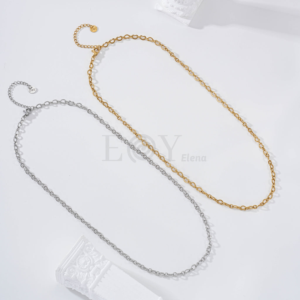 Collar cadena acero