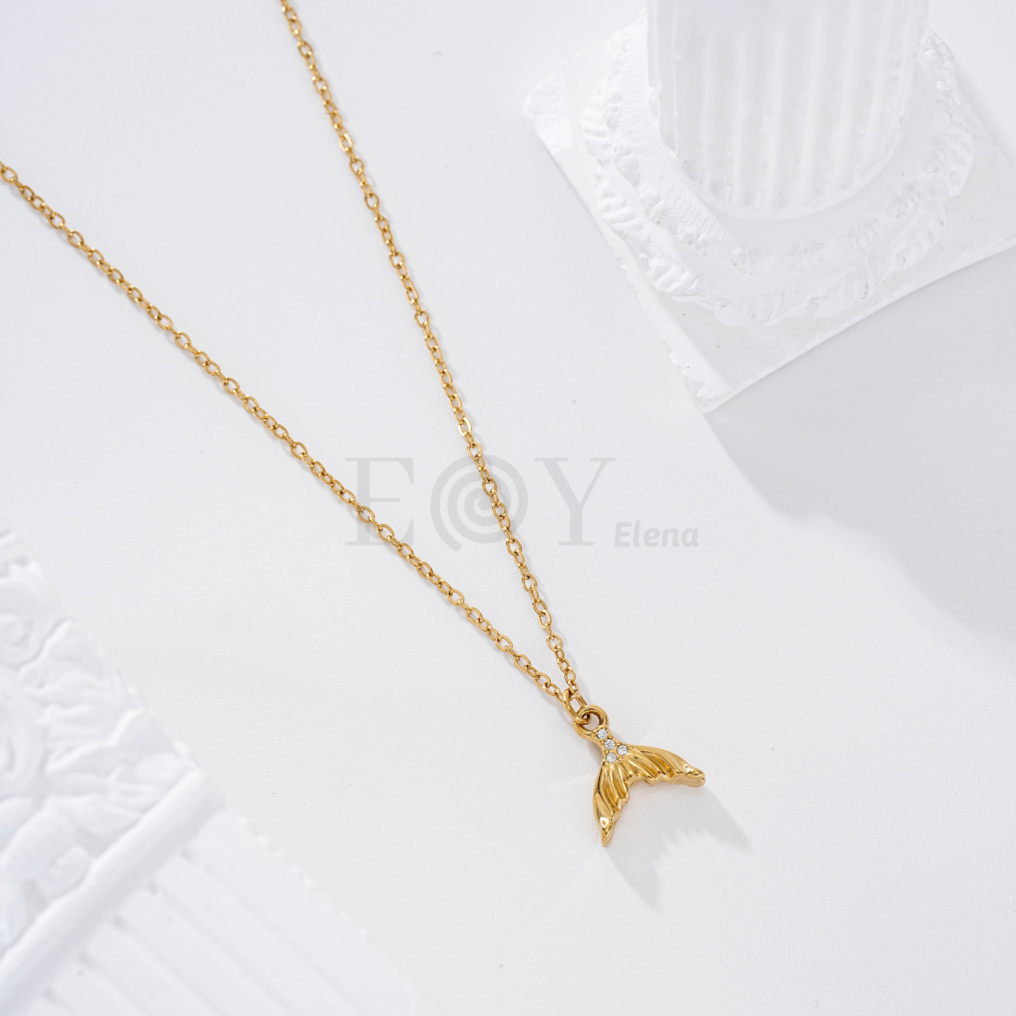 Collar sirena acero