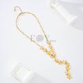 Collar estrellas chapa con relieve