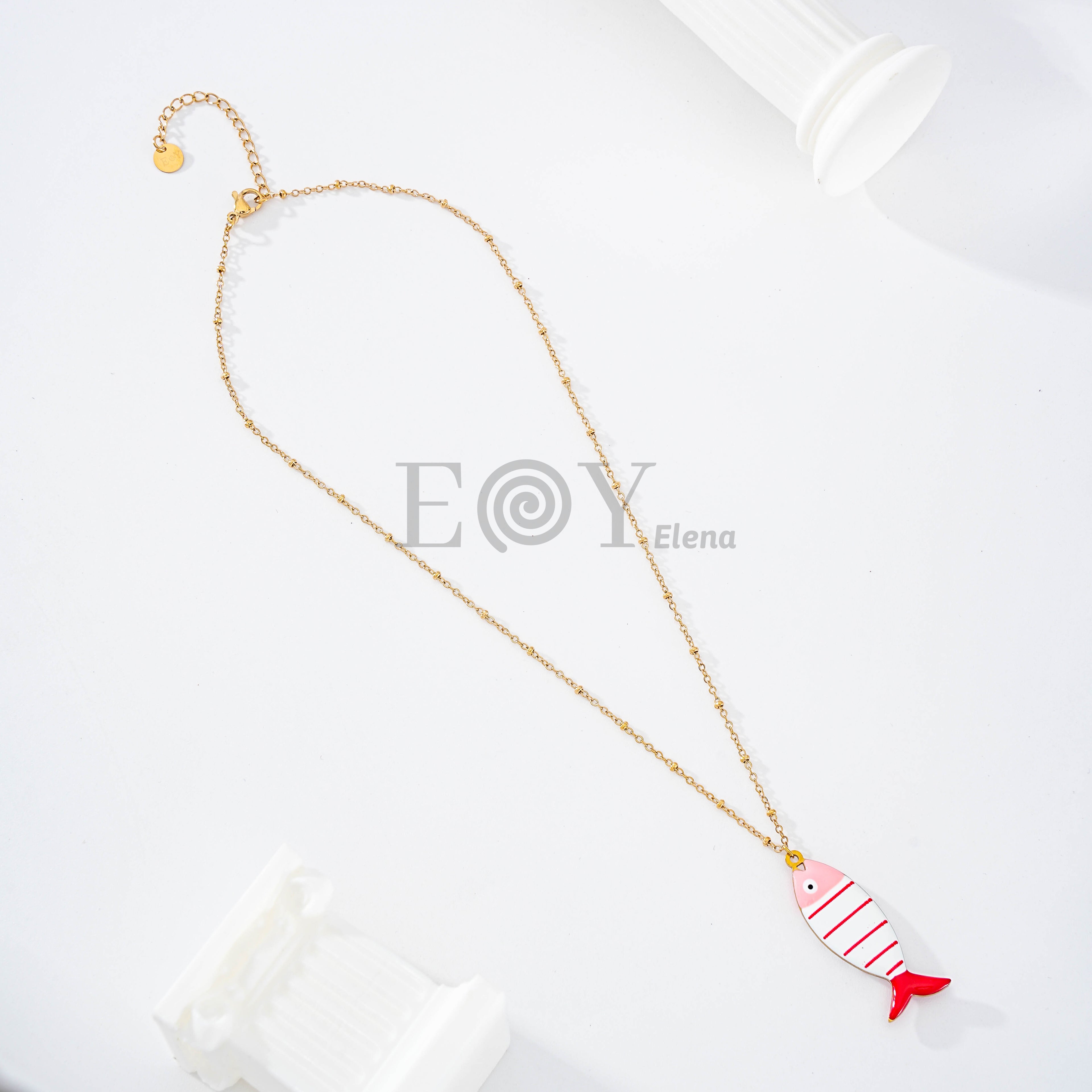 Collar pez grueso colores
