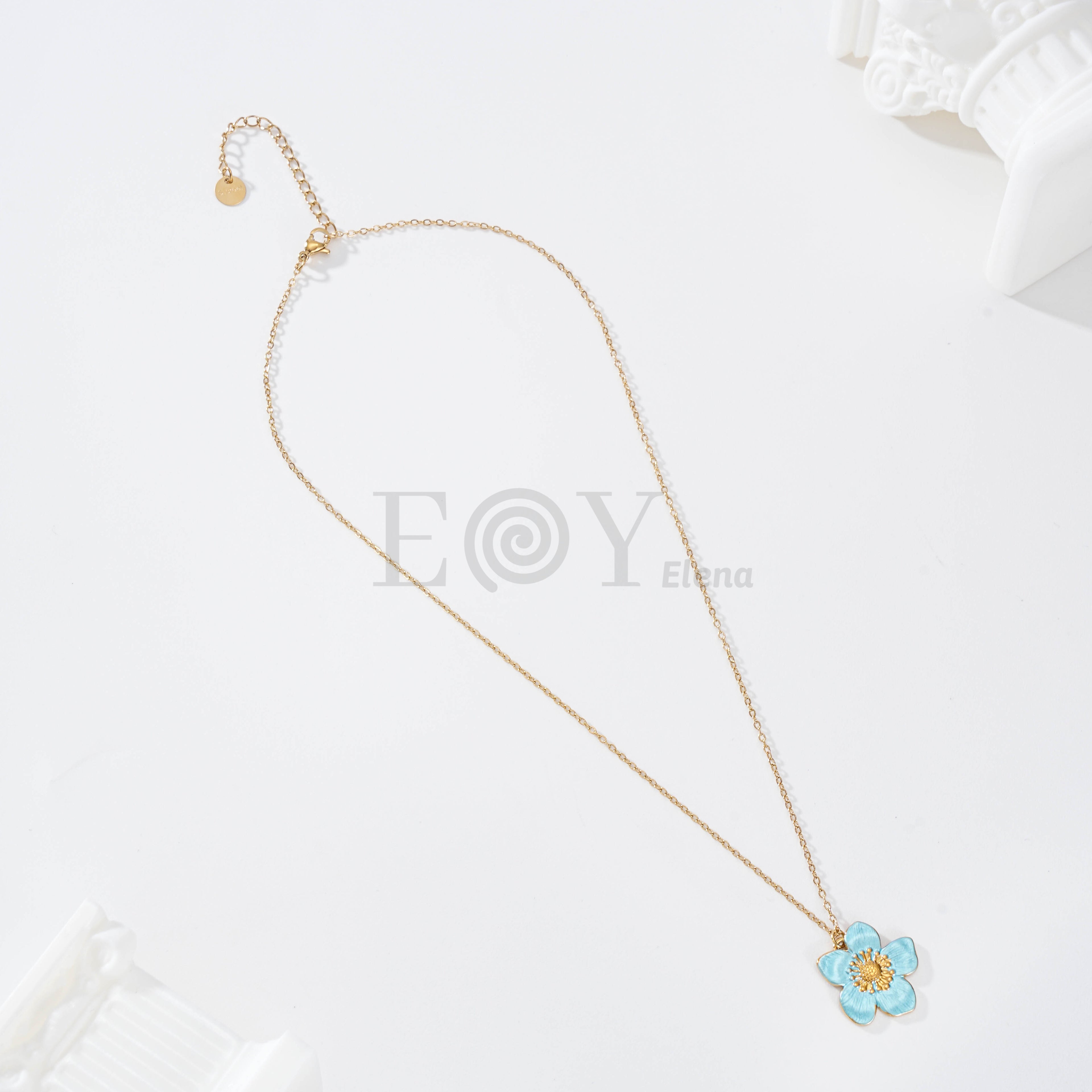 Collar flor color