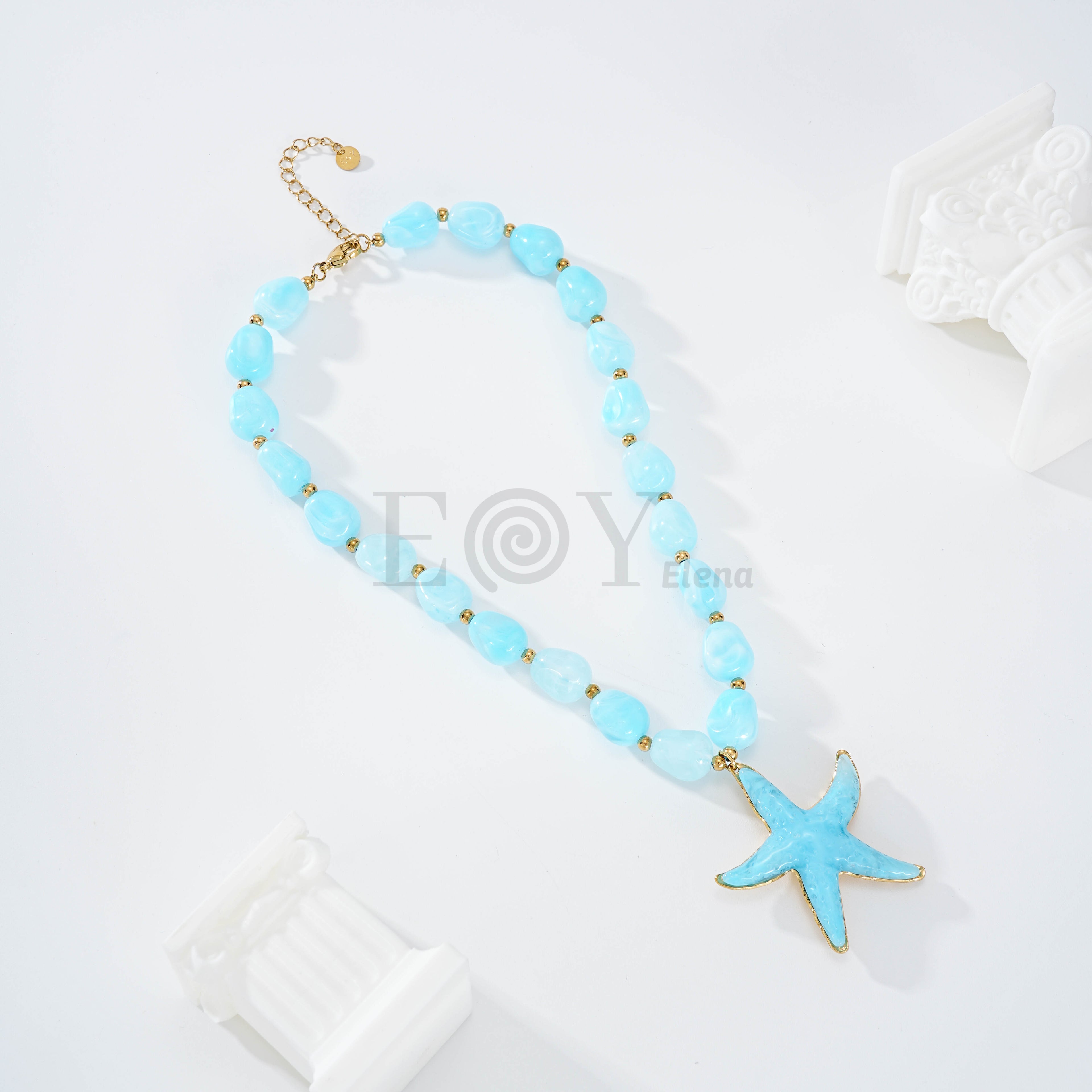 Collar piedras con estrella