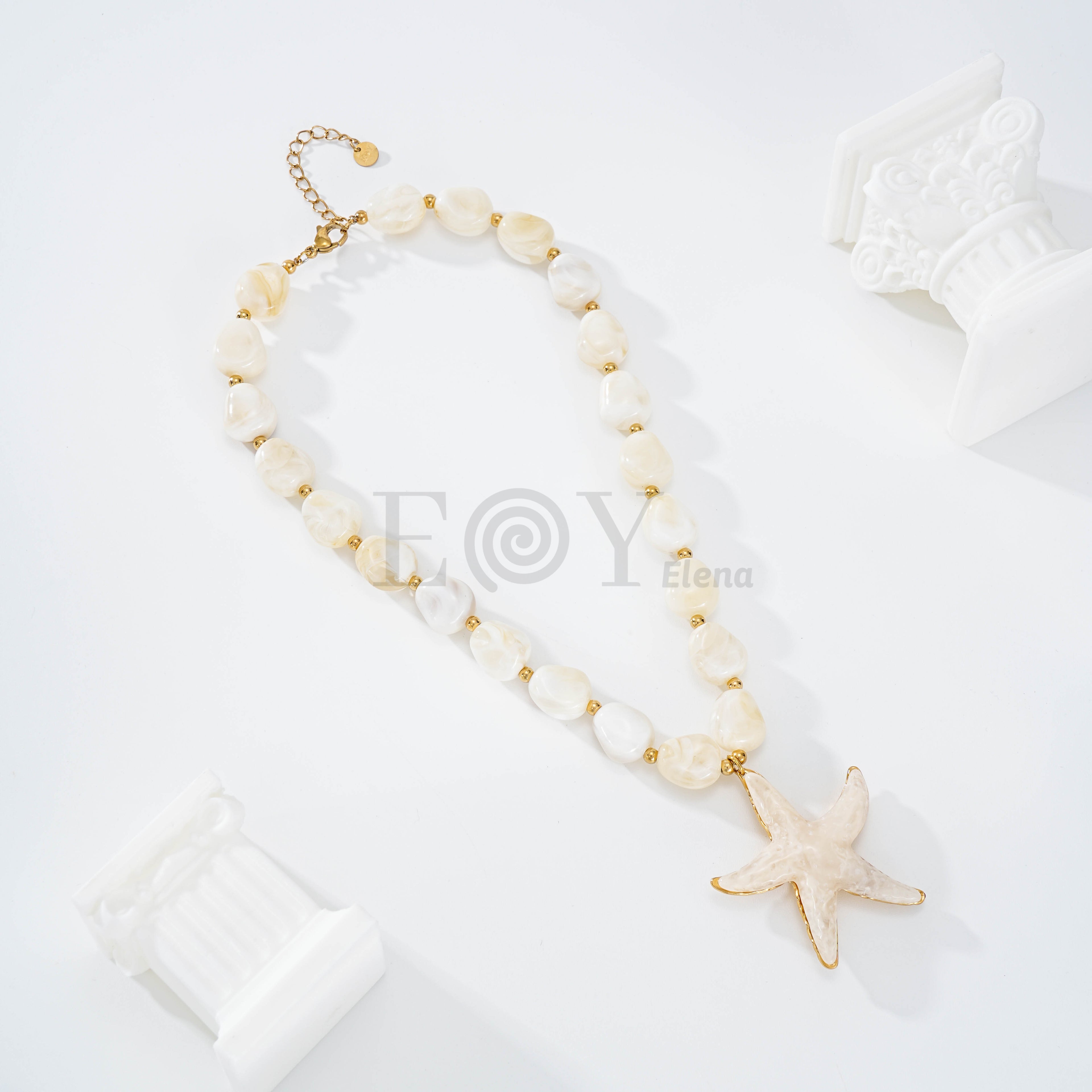 Collar piedras con estrella