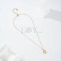 Collar chapa virgen