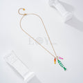 Collar triple pez acero