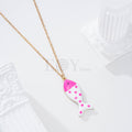 Collar pez lunares