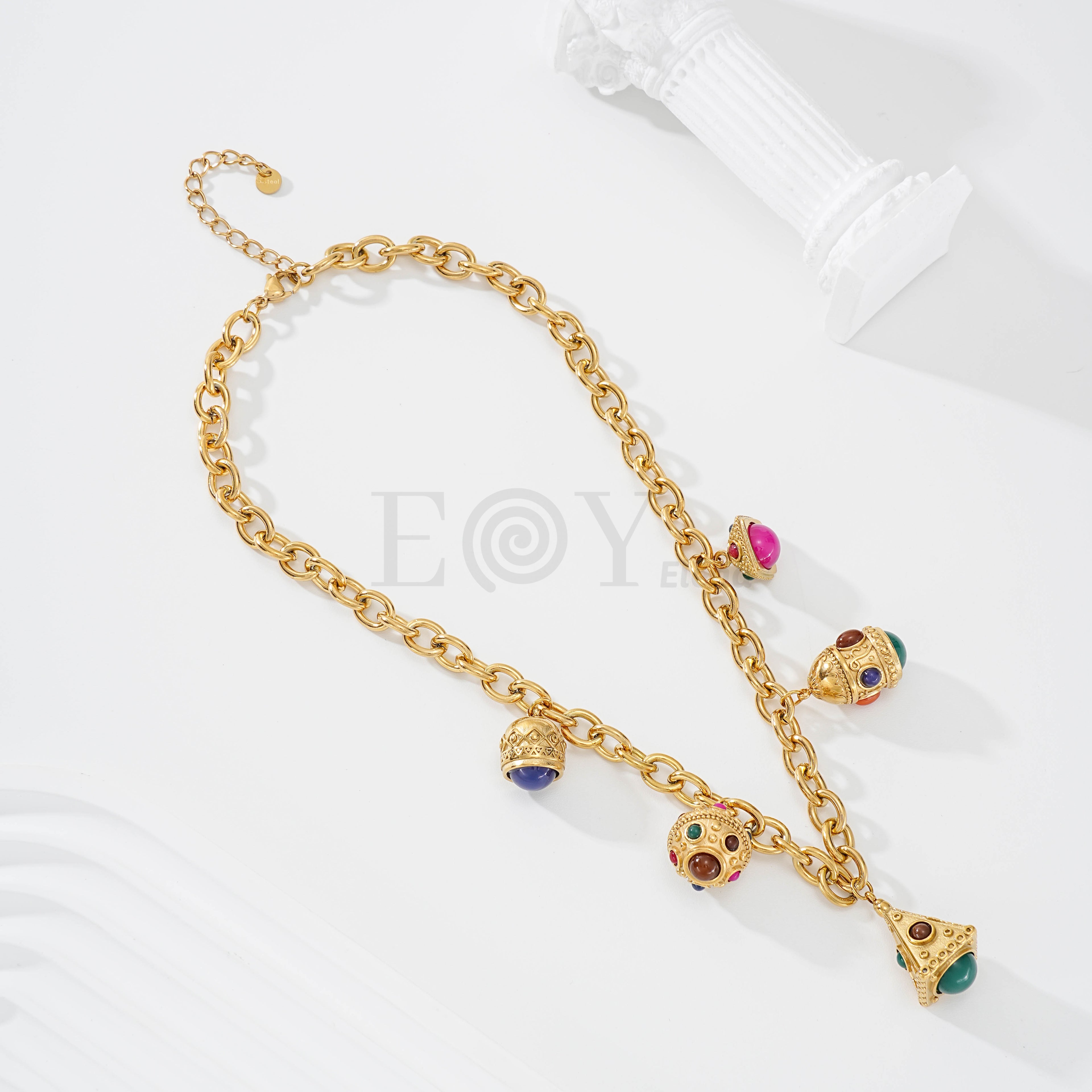 Collar charms colores