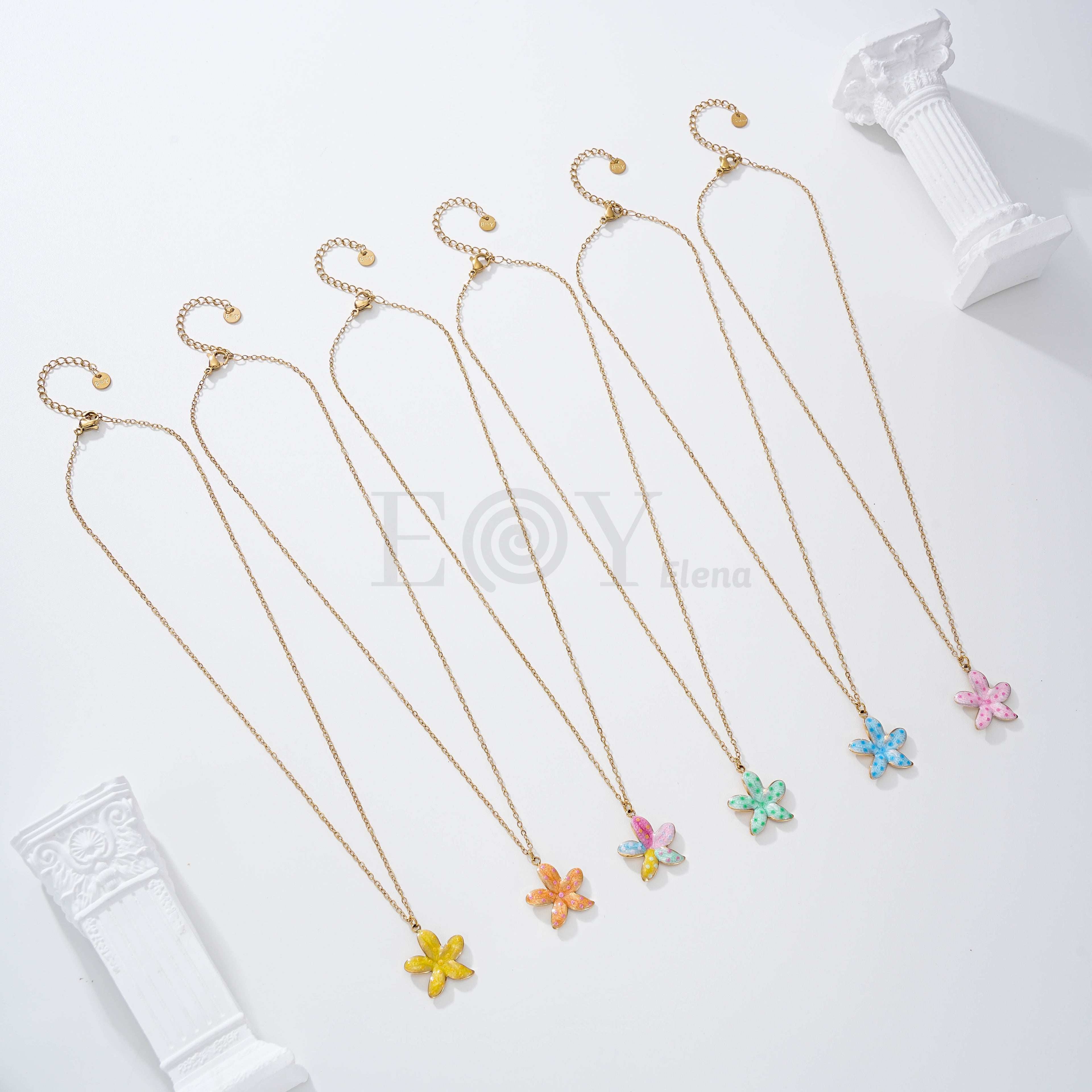 Collar flor color
