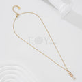 Collar pez alargado