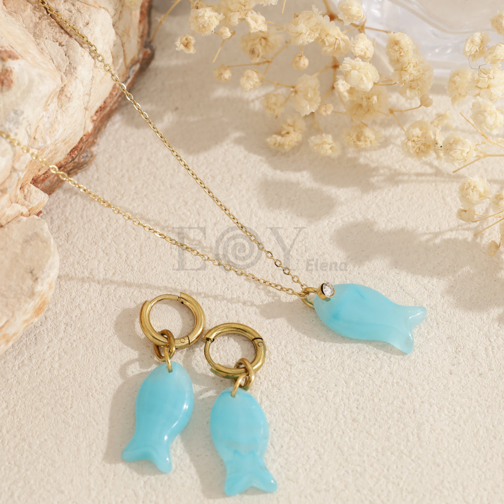 Collar pez color