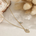 Collar mano de F´stima circonitas