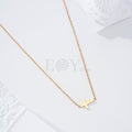 Collar cruz acero